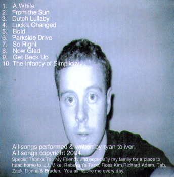 ryan himself - click for front cover happiness